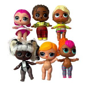 LOL Surprise 3” Doll Lot 6 Dolls